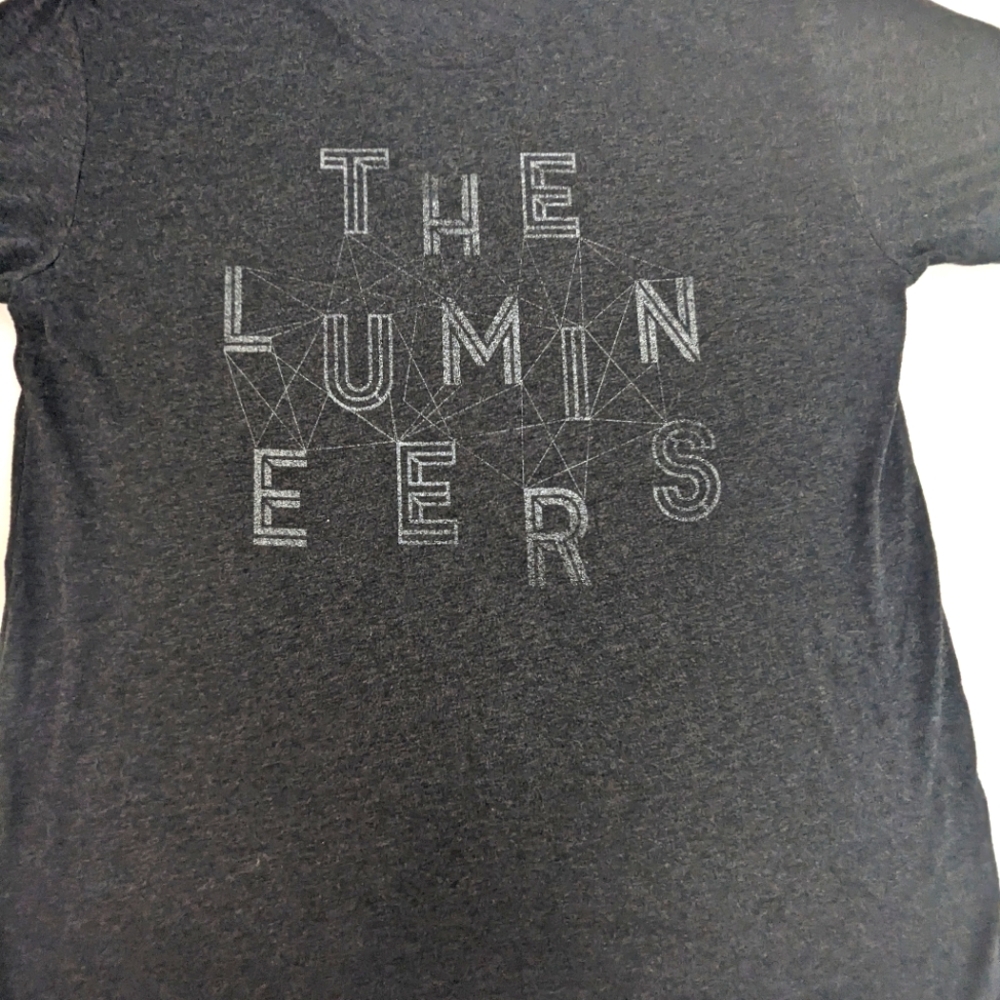 The Lumineers Concert Tee Dark Grey XL